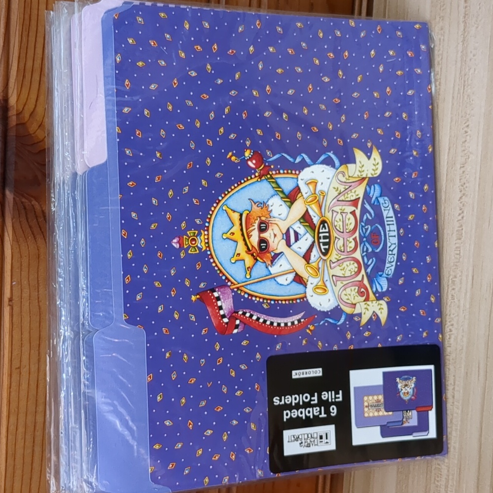 Mary Engelbreit Whimsical File Folders (6 per pack)